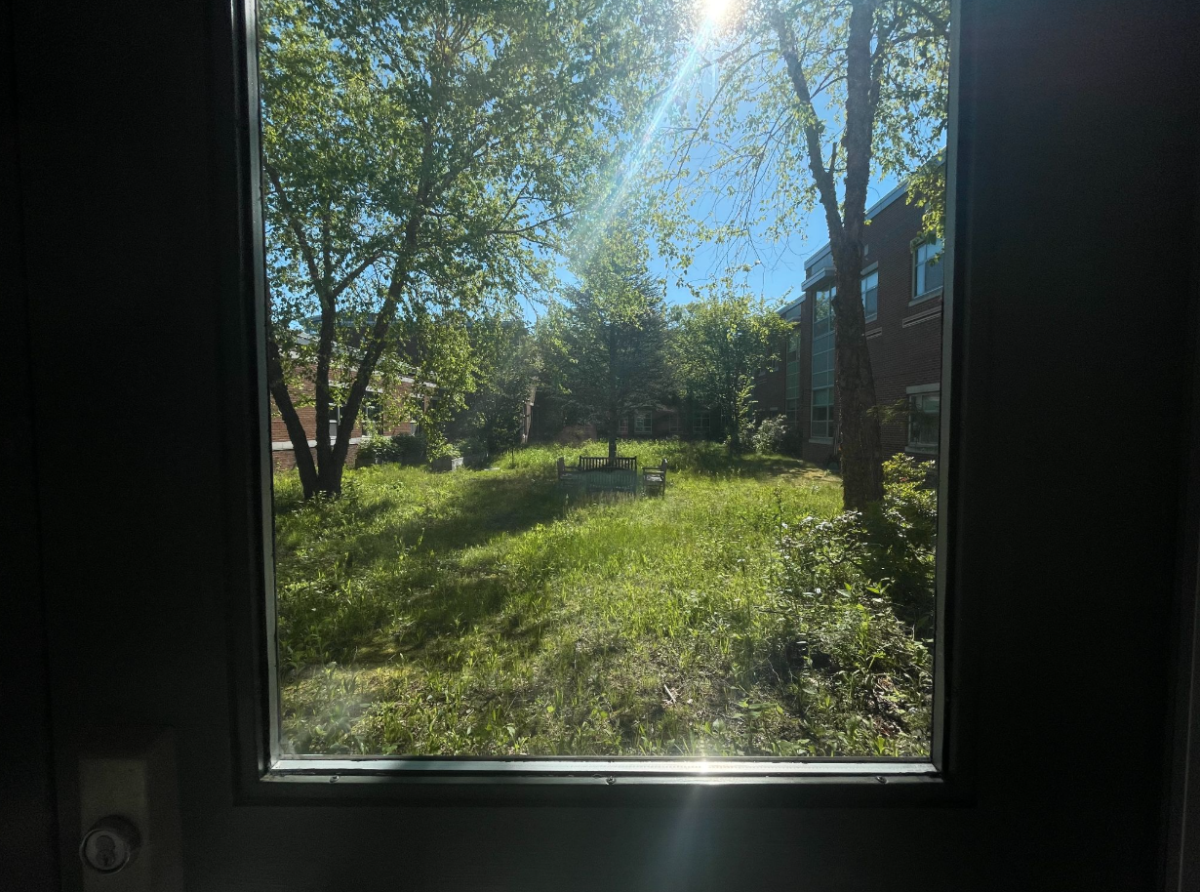 The HHS Courtyards lie almost entirely vacant for the entire school year, yet they could be a prime location for students to spend their study halls.